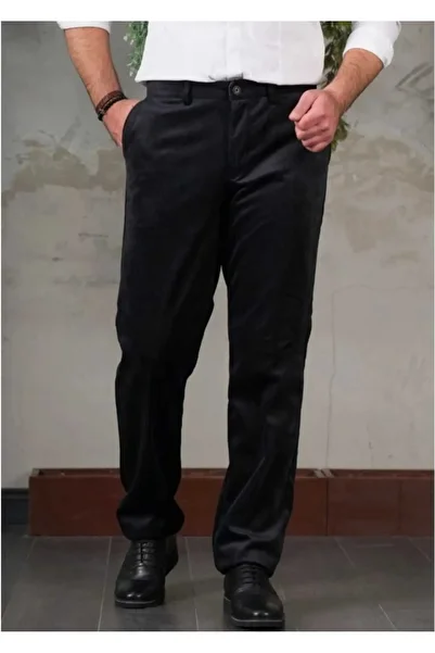 Rewoly Men's Classic Cut Velvet Pants the Product Is All Own Production with 5 Different Color Choices