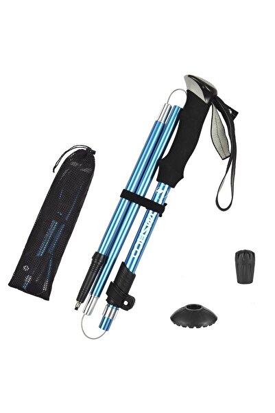 Genel Markalar Katlanabilir Yürüyüş Kayak Batonu Baston Hafif Alimünyum Trekk...