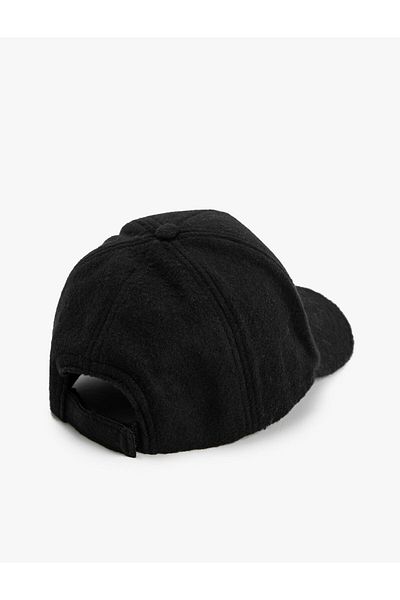 Koton Wool Blended Cap Hat Embroidered