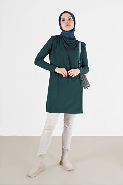 Alvina DUMPED COLLAR TUNIC 42389