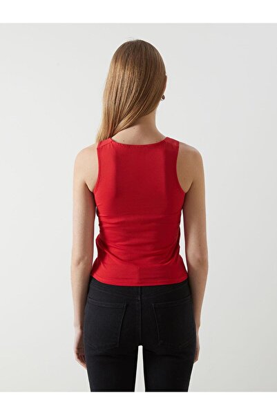 LC Waikiki LCW Vision Bisiklet Yaka Kadın Atlet