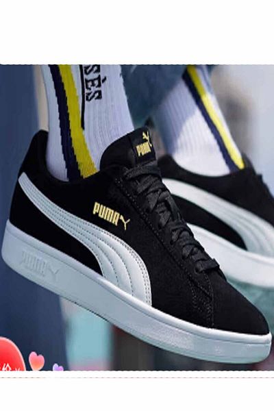 Puma Smash Buck Unisex Casual αθλητικά παπούτσια 36516023 rs Μαύρο-μπιζ