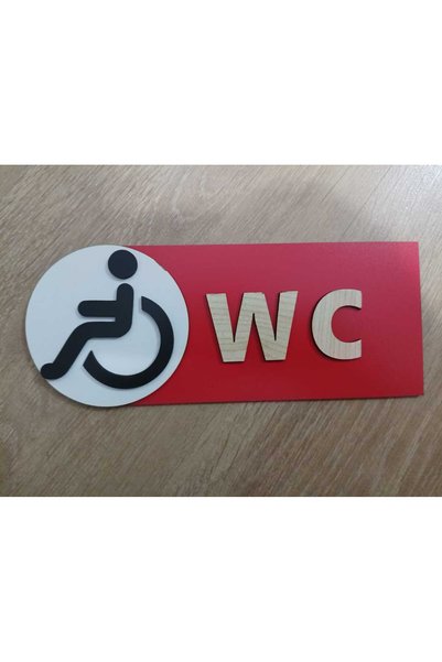 Şirin Lazer DISABLED WC SIGNAGE