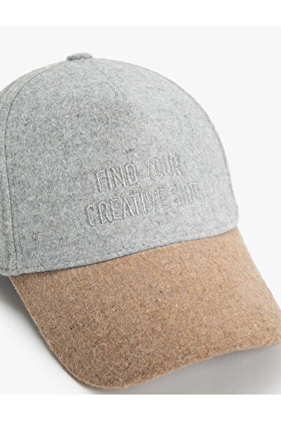 Koton Basic Cap Hat with Wool Blend