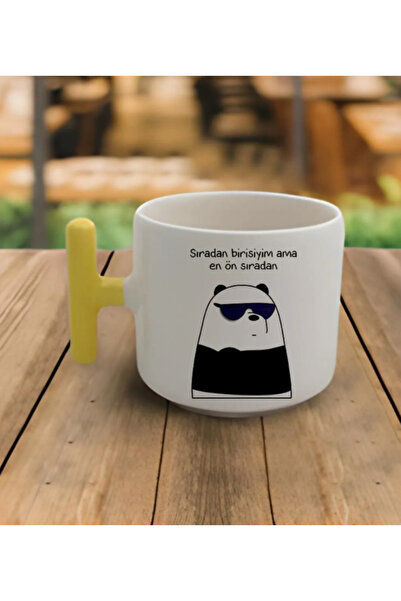 Tanem Tasarım Sıradan Birisiyim Ama En Ön Sıradan - T Kulp Kupa