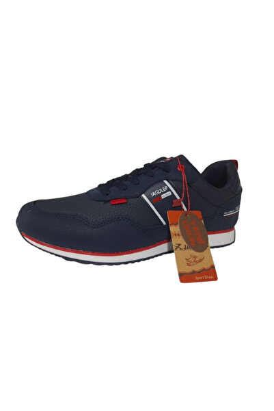 Jagulep Чоловічі сині нековзні ортопедичні повсякденні кросівки