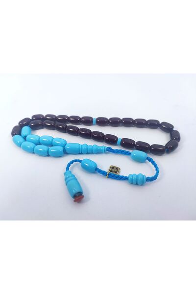 İskeçe Tesbih Model antic din 12 straturi de mătase - Lucrări de maestru Juna...