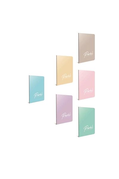 Gıpta GIPTA PASTELS 17x24 غطاء PP مخيط بسلك 40 YP دفتر ملاحظات مخطط - 4124