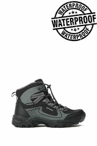 Hammer Jack Vodotěsné dětské boty - Tomas 101 Model, Black