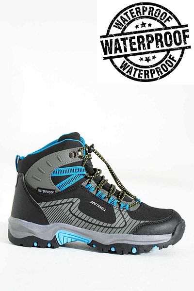 Hammer Jack Hammerjack Children's Waterproof Boots Tomas F Children's Boots Shoes 101 20117-FGrey-Turkas