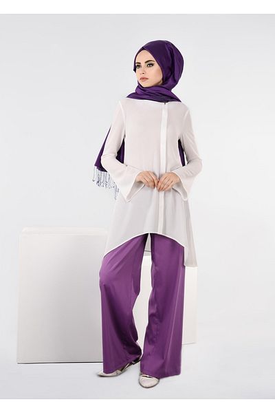 TRENDTESETTÜR Women's Purple T 7207 New Artemis Trousers