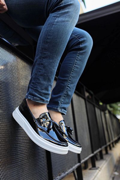 Chekich Ch127 Rbt Loafer-x Ανδρικά Παπούτσια Μαύρα