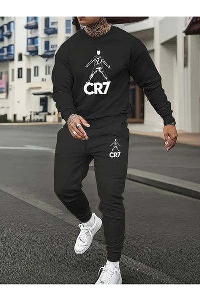 FULL TOLERANCE Graphic Design Oversize Tracksuit Suit