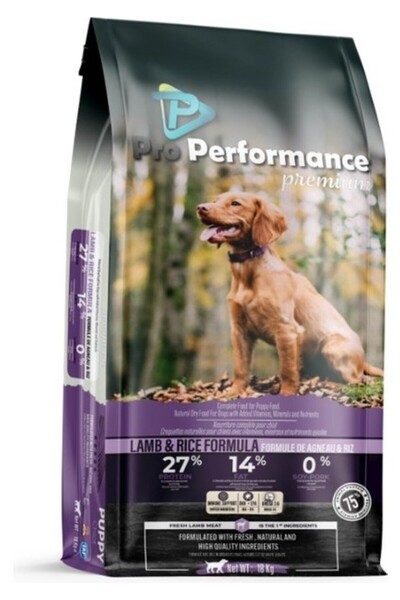 Pro Performance Kuzu Etli Yavru Köpek Maması 18 kg