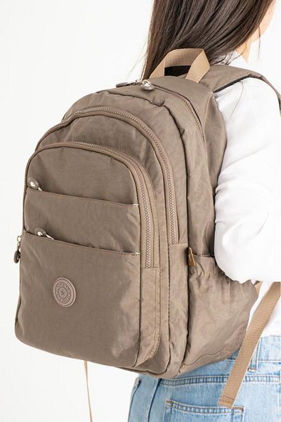Baginn Γυναικείο σακίδιο πλάτης με πολλές τσέπες 40*30 cm Ελαφρύ ύφασμα κλίνκερ Σχολική τσάντα Αθλητική τσάντα ταξιδιού Υδατοαπωθητική