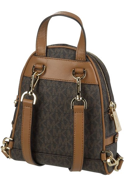 Michael Kors Rucksack / Daypack Rhea Zip XS Messenger Rucksack MK Signature