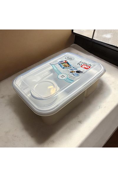 HOBBY LİFE Hobby Life Lunch Box Compartmented Sauce Bowl Nutrition Container 920 ml