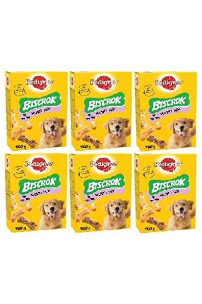 Pedigree Biscrok Multi Mix Köpek Ödül Bisküvisi 500 gr x 6 Adet
