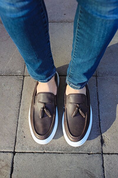 Chekich CH127 - CBT LOAFER-X ΑΝΔΡΙΚΑ ΠΑΠΟΥΤΣΙΑ ΚΑΦΕ