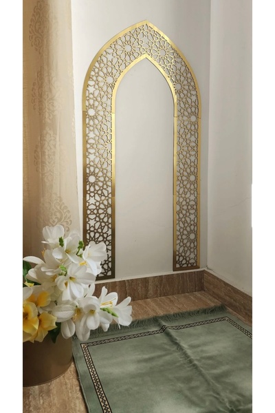 LAYLAEVENTS Duvara Monte Plexi Mihrab ,islami Wall Art ,mescid Odası-mihrap