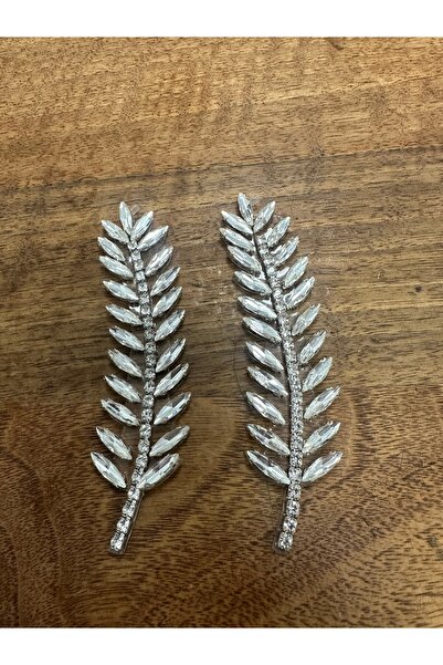 T.T Polnet Button Taşlı Ütü Ile Yapıştırma Broş Aksesuar