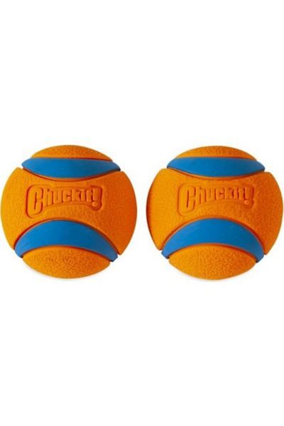 Chuckit Ultra Ball Set of 2 Small Dog Play Balls