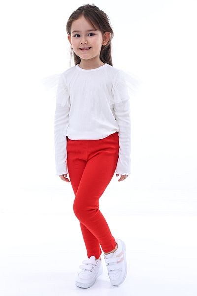 Kyex Girl's Cotton Lycra Camisole Seasonal Leggings