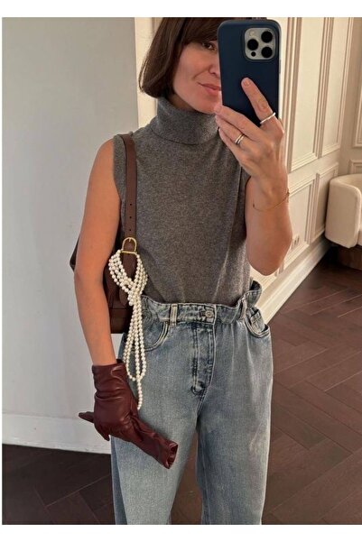 Jerberaa takı 100 cm inci kemer - inci çanta askısı çok kullanımlı kolye