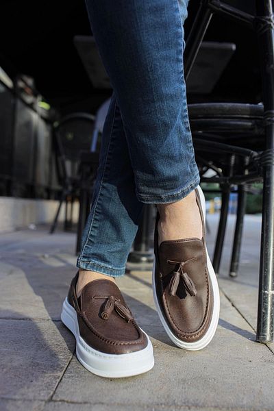 Chekich Мъжки обувки Kömen Ch127 CBT Loafer-x, кафяви