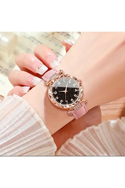 Beyna Gold Plated Crystal Stone Watch Gift for Lover Gift for Mother