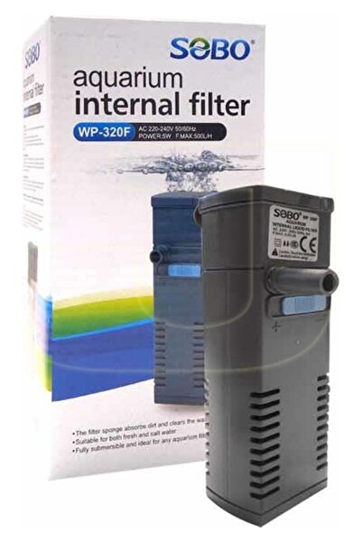 Sobo Akvaryum Iç Filtre Wp-320f 4w 300 Lt/saat