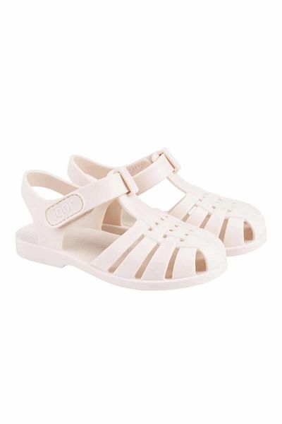 IGOR Clasica Velcro Copii Sandale Pantofi S10288-079marfil