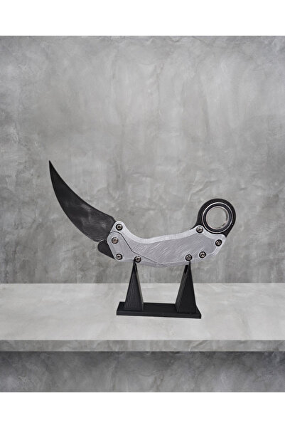 etmo 3d dizayn Gravity Karanbit Rulmanlı - plastik figür -Siyah/Gri