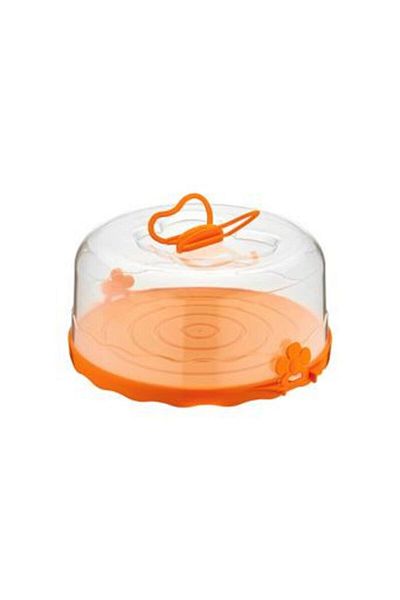 İndiriminVar 2 Pieces Cake Cake Carrying Container - Butterfly Holder and Handle Jar