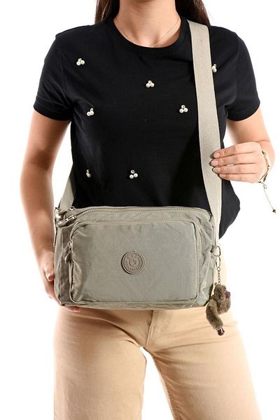 Baginn Geantă Messenger Femei Ușoară Clinker Fabric 25*18 Cm Curea încrucișată Geantă de umăr Geantă zilnică