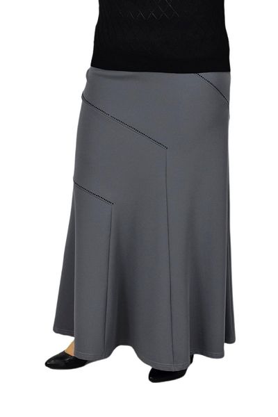Nazal Women's Long Elastic Piece Rhinestone Skirt Bgl-St04185