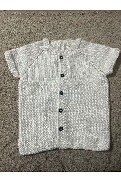 ŞengülKozmetik Baby Boy Hand Knitted Vest