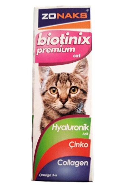 Orqinel Zonaks Biotinix Cat Premium 50 ml ( Biotin Çinko Takviyesi )