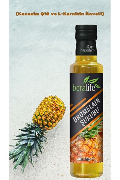 BERALİFE Bromelain Ananas İçeren Detox Şurubu (Koenzim Q10 ve L-Karnitin İlaveli)