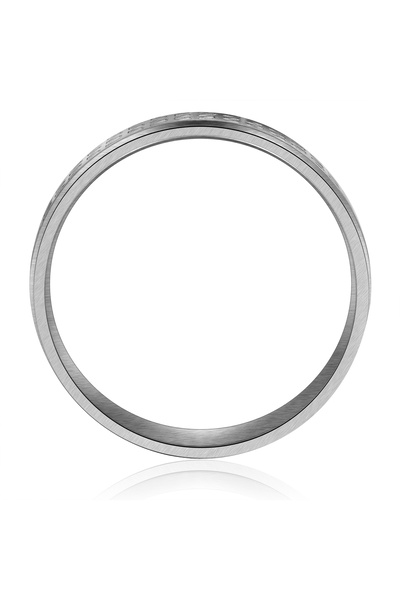 True Rebels Edelstahlring Ring Edelstahl gunmetal