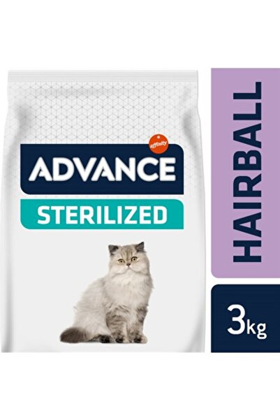 Advance Cat Sterilized Hairball 3Kg Kısırlaştırılmış Kedi Maması