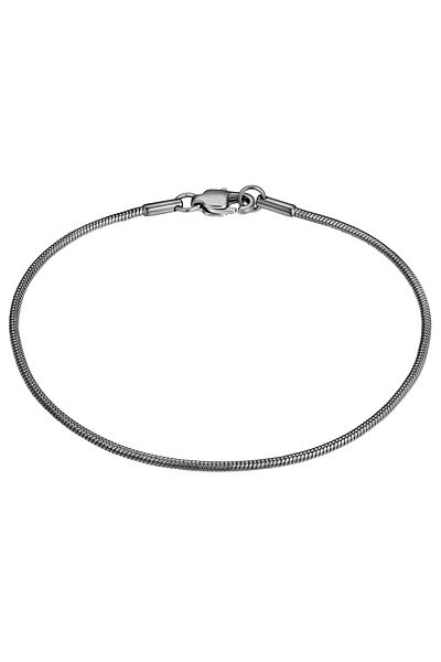 True Rebels Edelstahlarmband Armband Edelstahl gunmetal