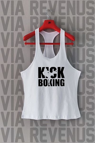 Vordevia Kick Boxing Printed Tank Top Sports Tank Top