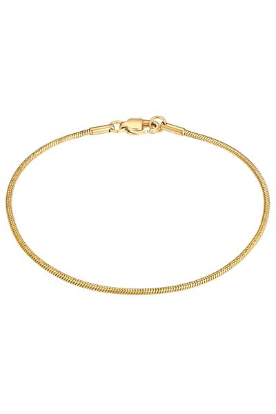 True Rebels Edelstahlarmband Armband Edelstahl Gelbgold