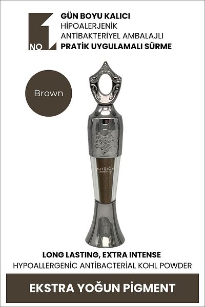 Sheida Coffee Color Kohl Powder - Riding