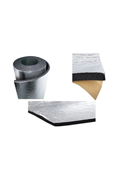 BantMarketim Oto Karavan Ev Ses Akustik 6mm*50cm*100cm(0,50M2) Folyolu Yapışk...