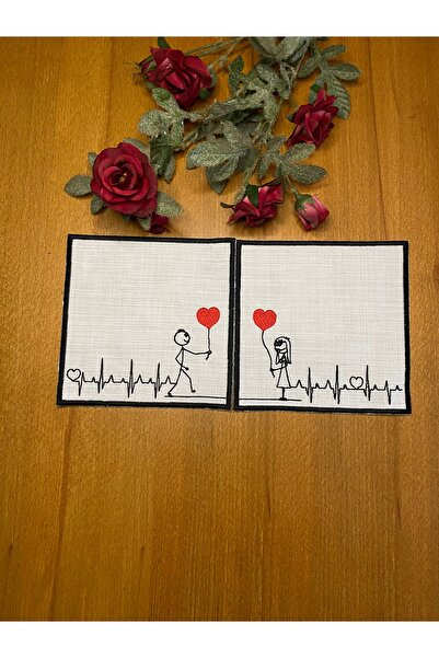 Smiling Home 2 bucăți de șervețele speciale pentru prezentare de cocktail bro...