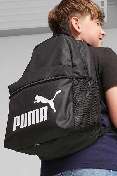 Puma Unisex Μαύρη Πλάτη και Σχολική Τσάντα - 44x30x14cm