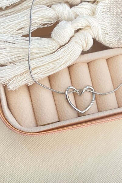 Lynare 316l Çelik Düğüm Kalp Kolye