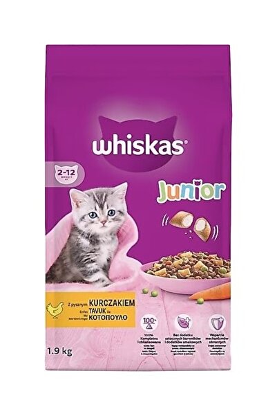 Whiskas Junior Tavuklu Yavru Kedi Maması 1.9 Kg